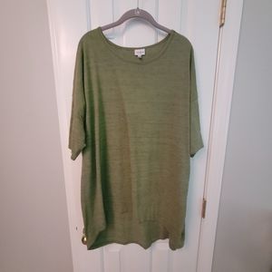 3x Lularoe Irma - Olive Green